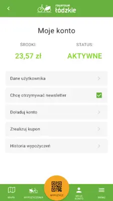 Rowerowe Łódzkie android App screenshot 0